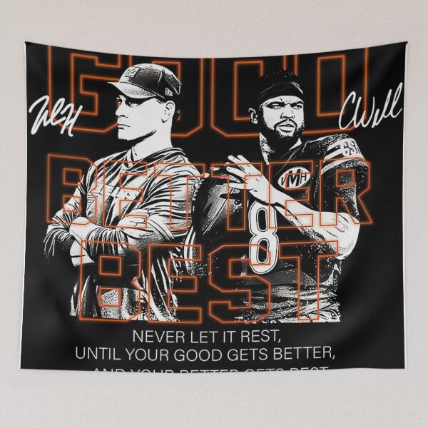Item preview, Vintage Good Better Best Caleb Williams Ben Johnson Football Neon designed and sold by georgelaugh.