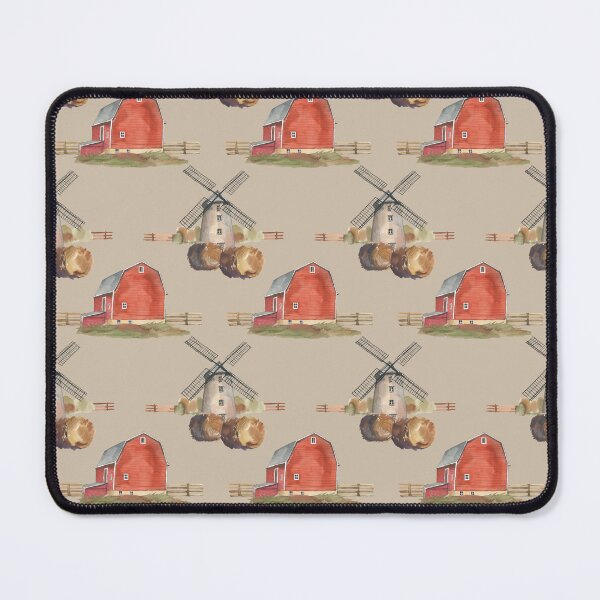 Item preview, Red Barn designed and sold by WildAliceArt.
