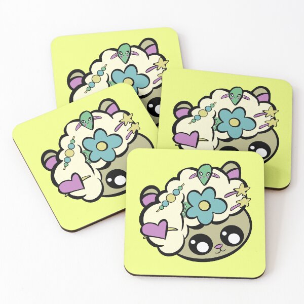 Item preview, Pretty Sheep With yellow background  designed and sold by missmann.