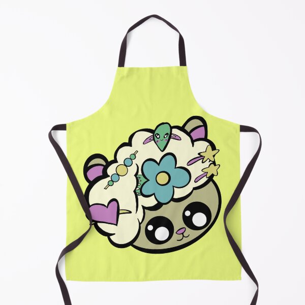 Item preview, Pretty Sheep With yellow background designed and sold by missmann.