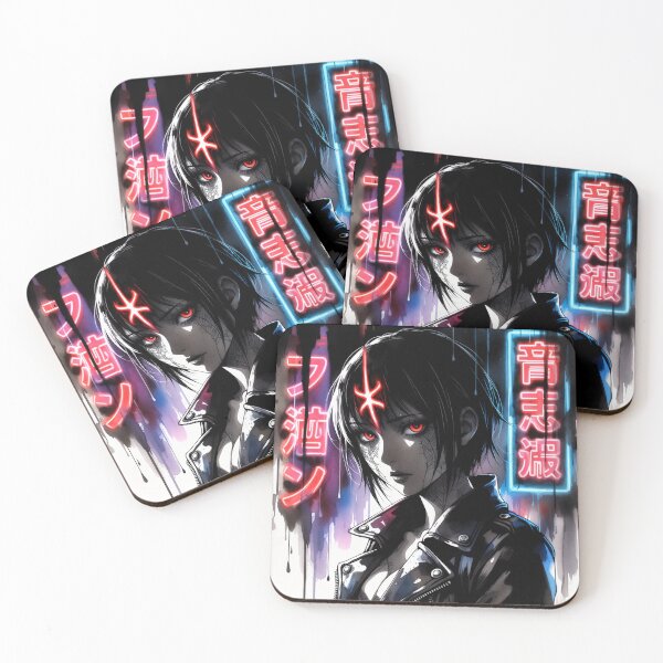 Item preview, Cyber Oni Rada - Neon Blood & Shadows designed and sold by RadaQueen.