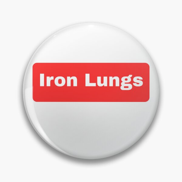 Item preview, Iron Lung simple pixel art title (black and red) Sticker t-shirt  designed and sold by Fouziaart08.