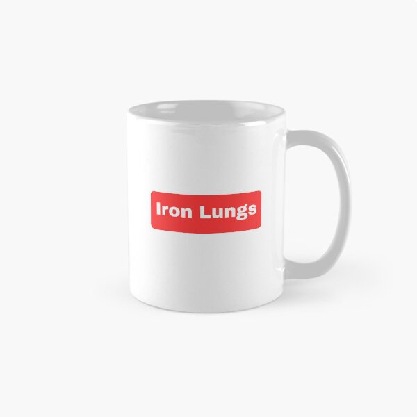 Item preview, Iron Lung simple pixel art title (black and red) Sticker t-shirt  designed and sold by Fouziaart08.
