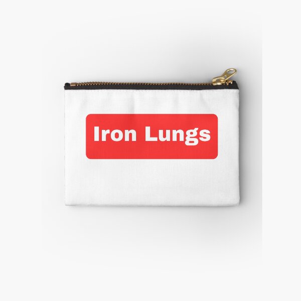 Item preview, Iron Lung simple pixel art title (black and red) Sticker t-shirt  designed and sold by Fouziaart08.
