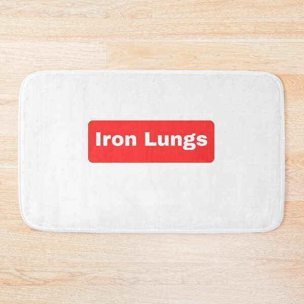Item preview, Iron Lung simple pixel art title (black and red) Sticker t-shirt designed and sold by Fouziaart08.