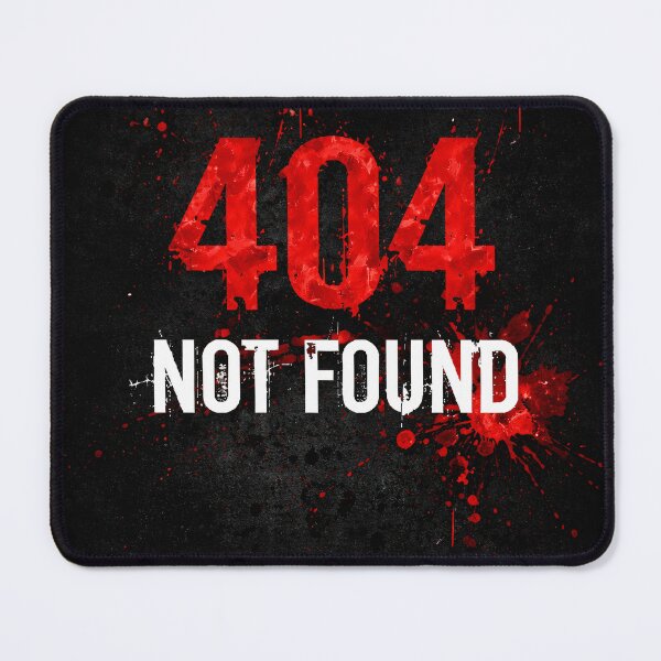 Item preview, 404 Not Found Grunge designed and sold by Kaleidoscope Print.