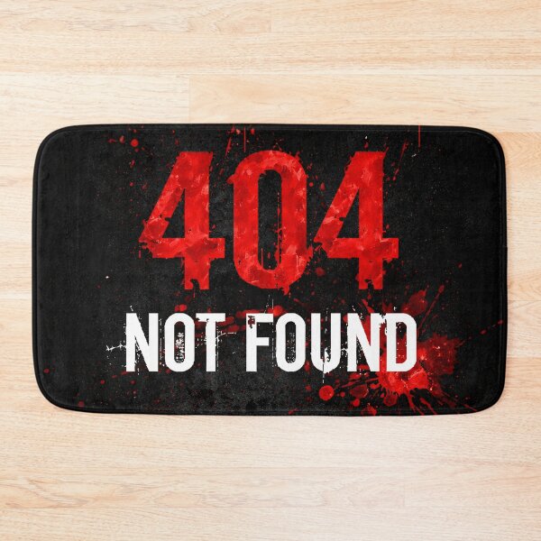 Item preview, 404 Not Found Grunge designed and sold by Kaleidoscope Print.