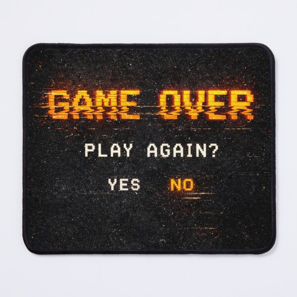 Item preview, Game Over Glitch designed and sold by Kaleidoscope Print.