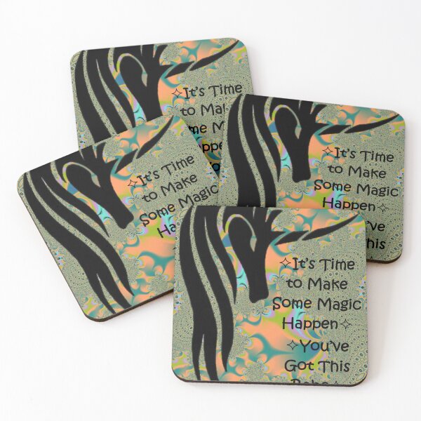 Item preview, It's Time To Make Some Magic. You've Got This Babe - Inspirational Sticker designed and sold by JohnWhiteCloud.