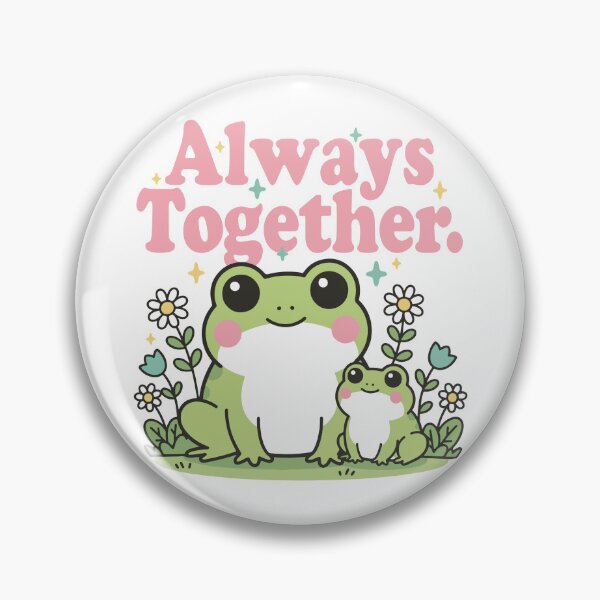 Item preview, Always Together Cute Frog Family Cartoon designed and sold by Nobody Shadow Art.
