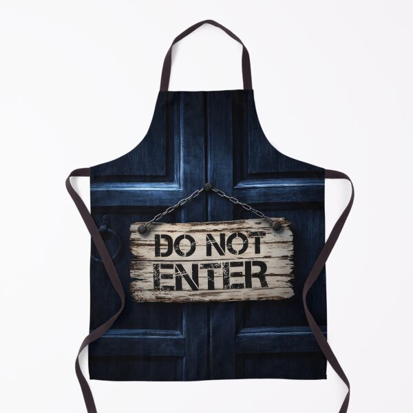 Item preview, Do Not Enter Door Sign designed and sold by Kaleidoscope Print.
