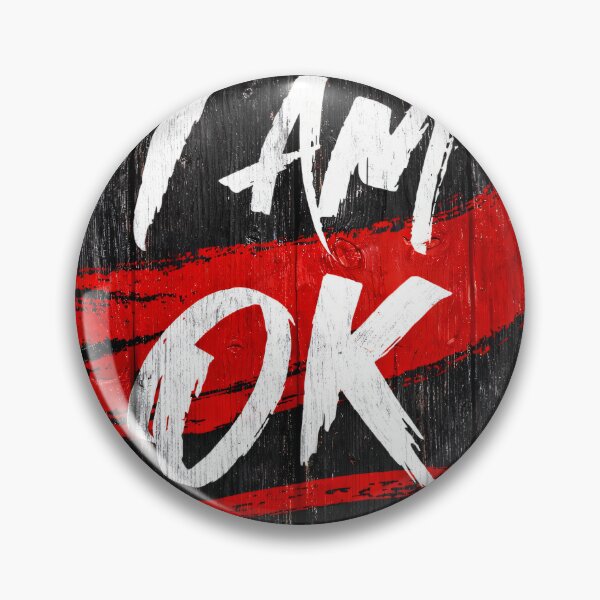 Item preview, I Am OK Grunge designed and sold by Kaleidoscope Print.