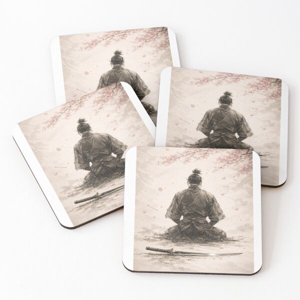 Item preview, 　Bushido Honor – Samurai Ritual Ink Artwork designed and sold by ナツ道.