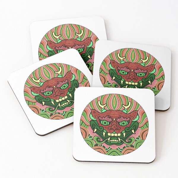 Item preview, Traditional Joseon Shield 'Pangbae' Graphic Art - Style 5 designed and sold by QamarART Paintings.