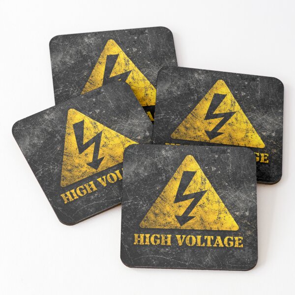 Item preview, High Voltage Warning designed and sold by Kaleidoscope Print.