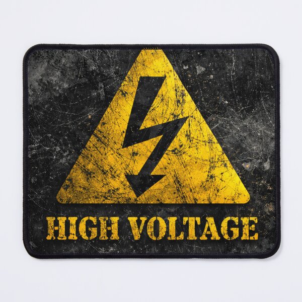 Item preview, High Voltage Warning designed and sold by Kaleidoscope Print.