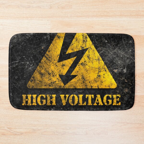 Item preview, High Voltage Warning designed and sold by Kaleidoscope Print.