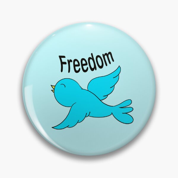 Item preview, Blue Bird Freedom designed and sold by aoi.bird33.
