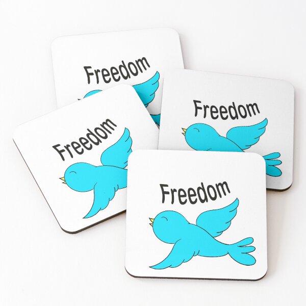 Item preview, Blue Bird Freedom designed and sold by aoi.bird33.