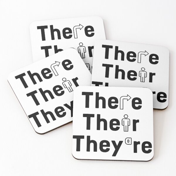 Item preview, There Their and They're designed and sold by MrWalkerTeacherTShirts.