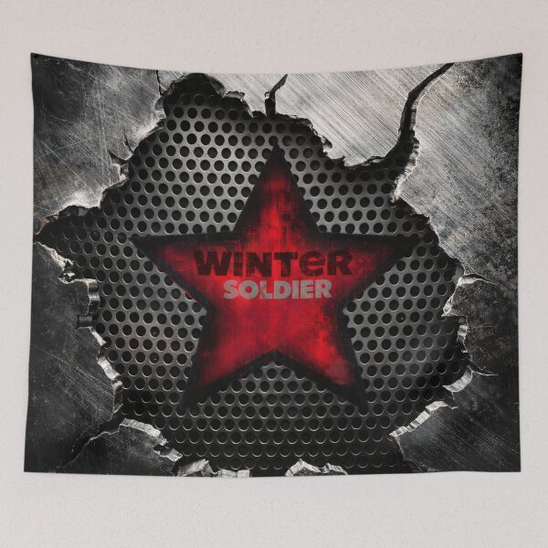 Item preview, Winter Soldier Red Star designed and sold by Kaleidoscope Print.