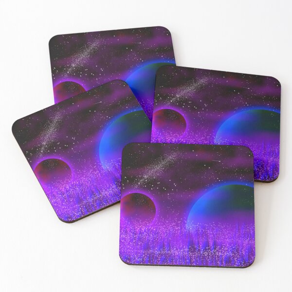 Item preview, Planeta Dörte Púrpura Espacio Galaxia designed and sold by KD das Lama.