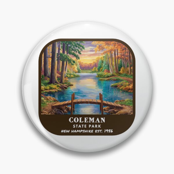 Item preview, Vintage Coleman State Park (New Hampshire) designed and sold by RabbitK.