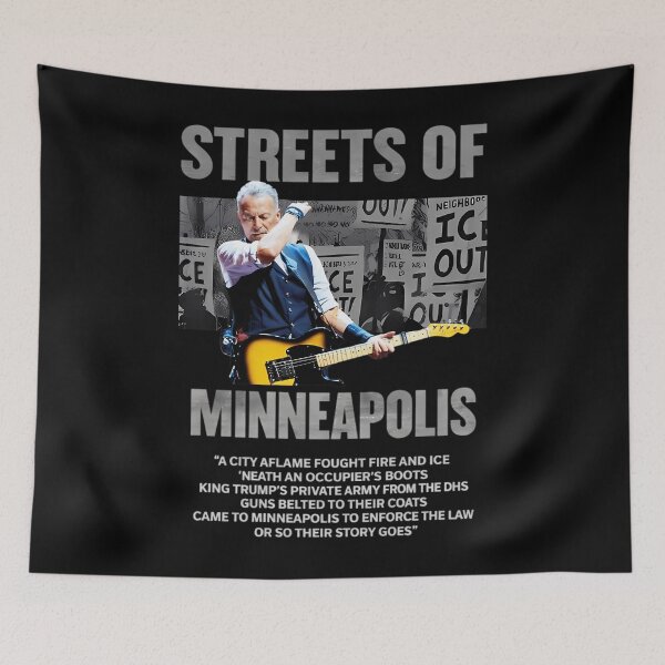 Item preview, Bruce Springsteen - Streets Of Minneapolis Bruce Streets Of Minneapolis Right Now Ice Out Be Good Pretti designed and sold by OSUP.