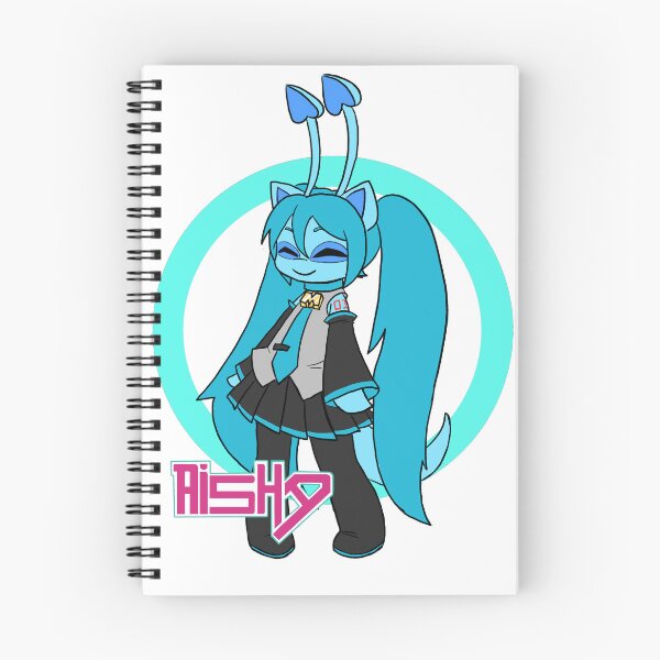 Item preview, Neoloid Hatsune Miku with Logo designed and sold by AtDuskWeDraw.