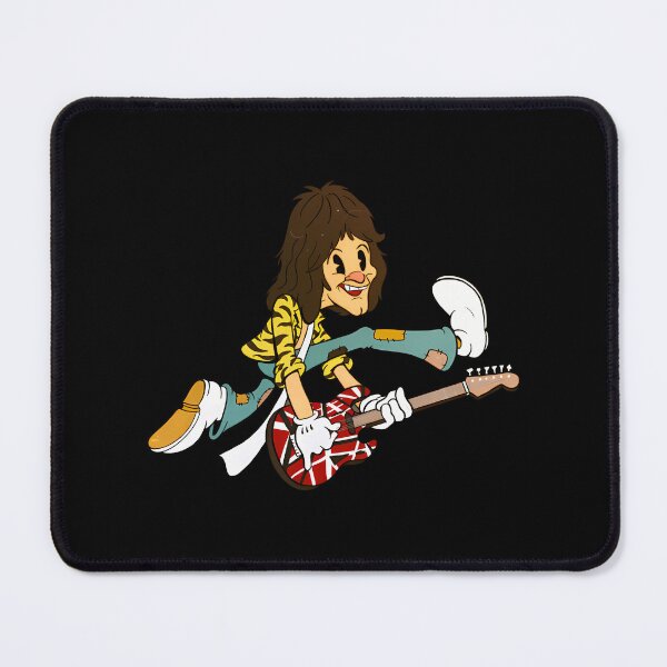 Item preview, Eddie VanHalen 1930S Rubberhose Cuphead Cartoon designed and sold by OSUP.