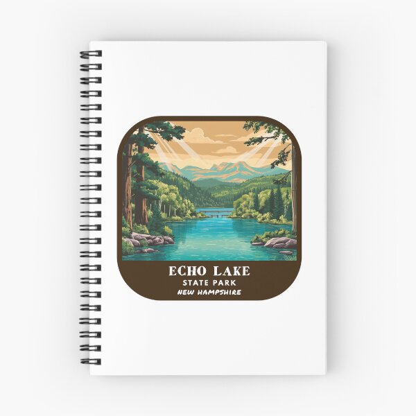 Item preview, Vintage Echo Lake State Park (New Hampshire) designed and sold by RabbitK.