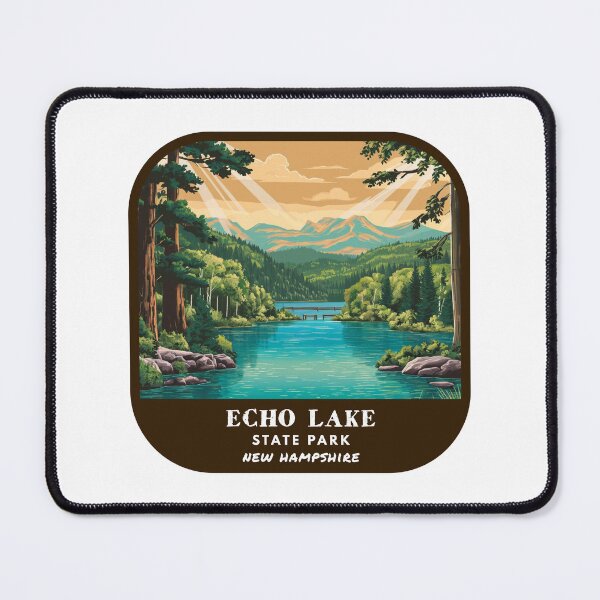 Item preview, Vintage Echo Lake State Park (New Hampshire) designed and sold by RabbitK.