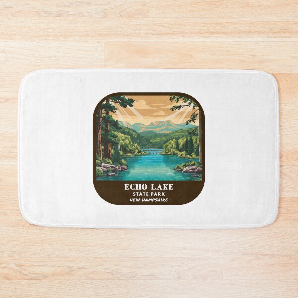 Item preview, Vintage Echo Lake State Park (New Hampshire) designed and sold by RabbitK.