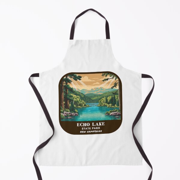 Item preview, Vintage Echo Lake State Park (New Hampshire) designed and sold by RabbitK.