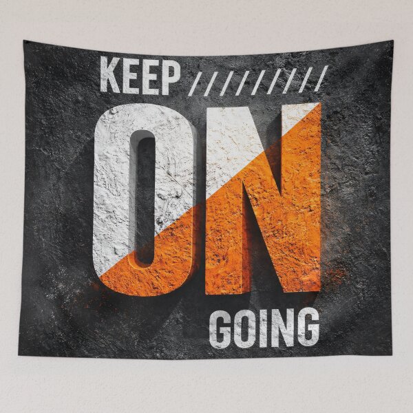 Item preview, Keep On Going designed and sold by Kaleidoscope Print.