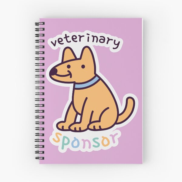 Item preview, Veterinary Sponsor Cute Dog Sticker | Vet Life Gift designed and sold by StillFineClub.