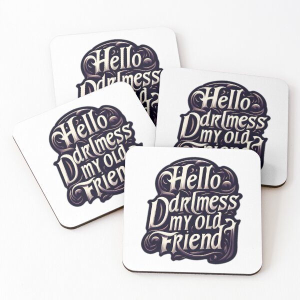 Item preview, hello darkness my old friend designed and sold by NCNGDESIGN.