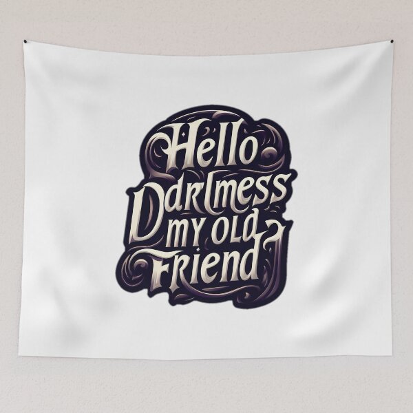 Item preview, hello darkness my old friend designed and sold by NCNGDESIGN.