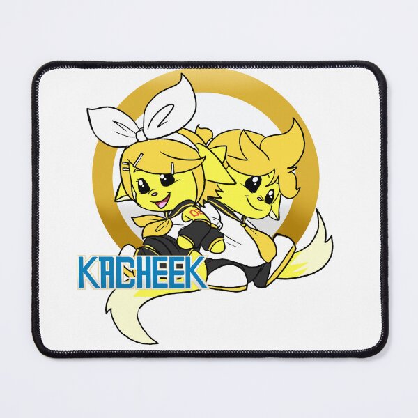 Item preview, Neoloid Rin and Len Kagamine with logo designed and sold by AtDuskWeDraw.