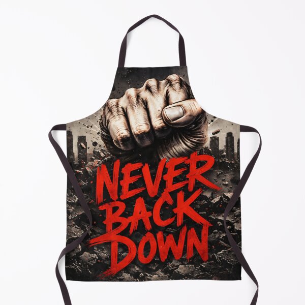Item preview, Never Back Down designed and sold by Kaleidoscope Print.