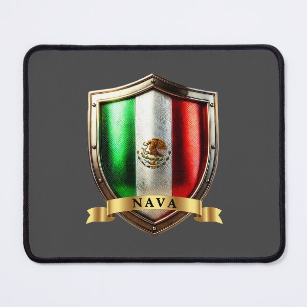 Item preview, Nava Mexico National Pride Shield designed and sold by Highlandkings.