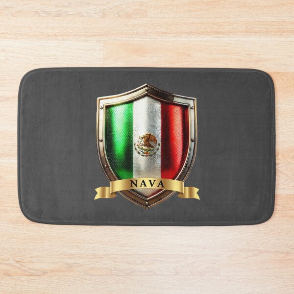 Item preview, Nava Mexico National Pride Shield designed and sold by Highlandkings.