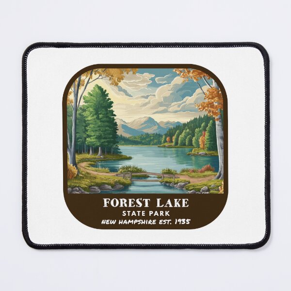 Item preview, Vintage Forest Lake State Park (New Hampshire) designed and sold by RabbitK.