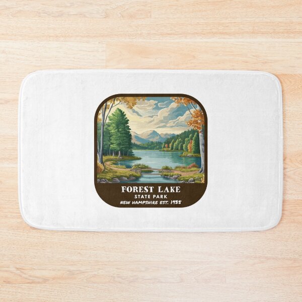 Item preview, Vintage Forest Lake State Park (New Hampshire) designed and sold by RabbitK.