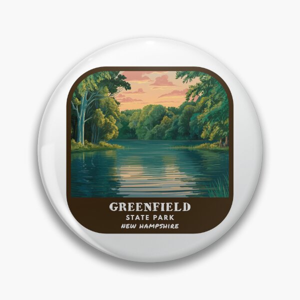 Item preview, Vintage Greenfield State Park (New Hampshire) designed and sold by RabbitK.