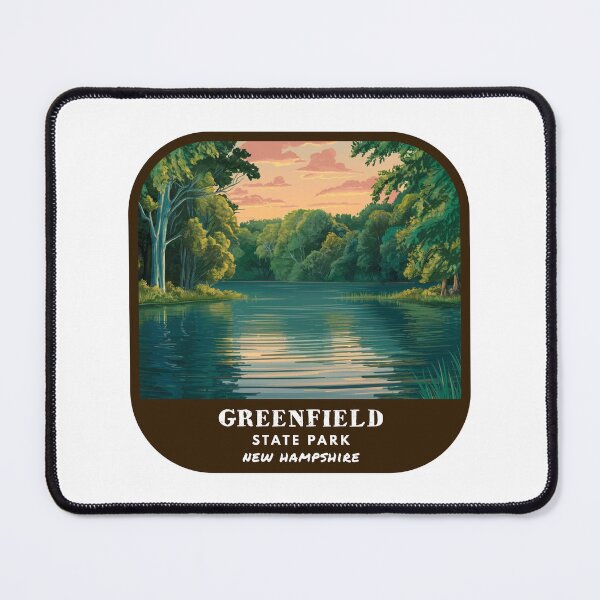 Item preview, Vintage Greenfield State Park (New Hampshire) designed and sold by RabbitK.
