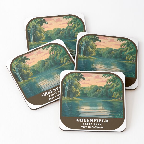 Item preview, Vintage Greenfield State Park (New Hampshire) designed and sold by RabbitK.