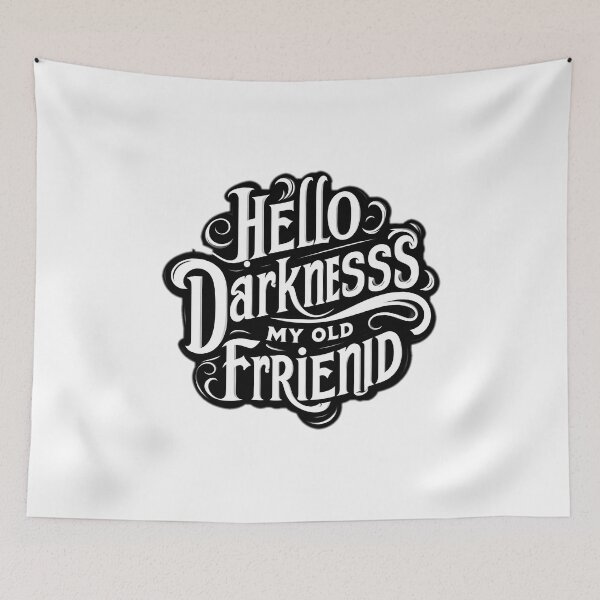 Item preview, hello darkness my old friend designed and sold by NCNGDESIGN.