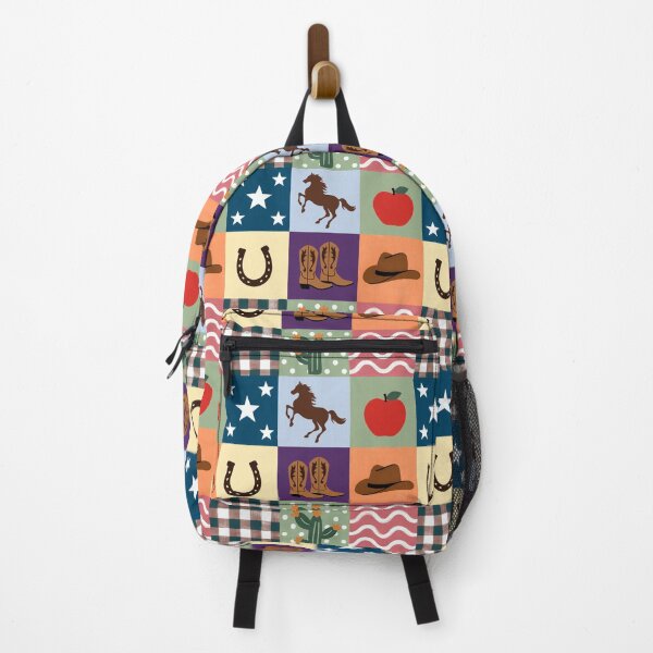 Item preview, Cowboy Patchwork Seamless Pattern Western Boots Horse Rodeo Country Western designed and sold by FRH Design ⭐⭐⭐⭐⭐.