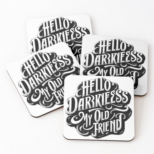 Item preview, hello darkness my old friend designed and sold by NRSROTE.